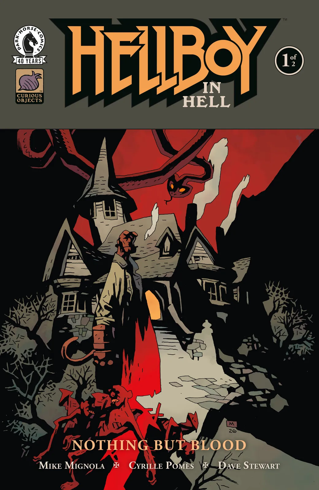 Hellboy in Hell: Nothing But Blood #1 Var B