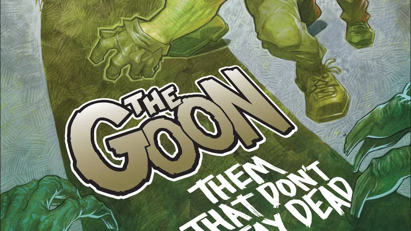 The Goon Them That Dont Stay Dead TPB Cover