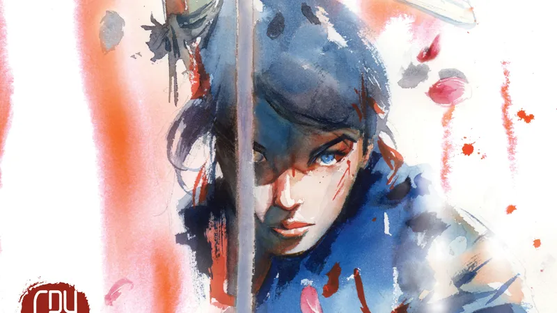 Blue Eye Samurai Cry of the Yurei issue 1 cover B Ito