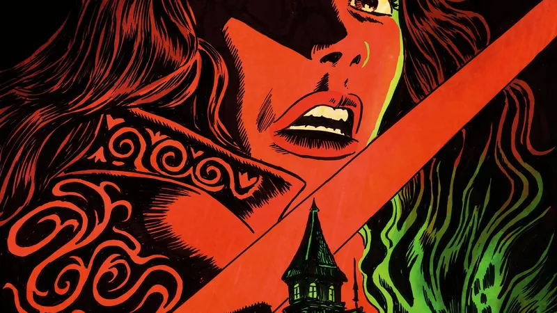 スカーレット　ソード HORROR AWAITS IN THE NEW FOUR-ISSUE COMIC SERIES DUNGEONS