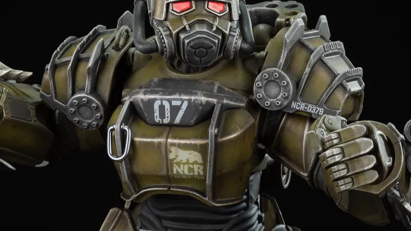 FALLOUT FIGURE NCR ARMOR 1080 DSP 09