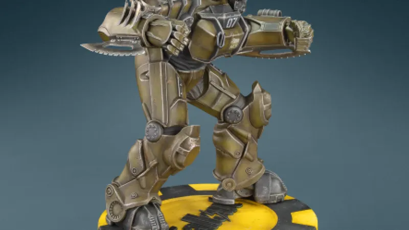 FALLOUT FIGURE NCR ARMOR 1080 DSP 07
