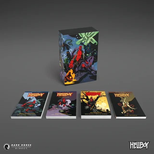 Box Set of Hellboy Graphic Novels