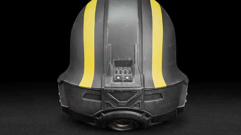 Helldivers 2 Tactical Helmets 1:1 Wearable rear facing Helldivers 2 Tactical Helmets 1:1 Wearable rear facing