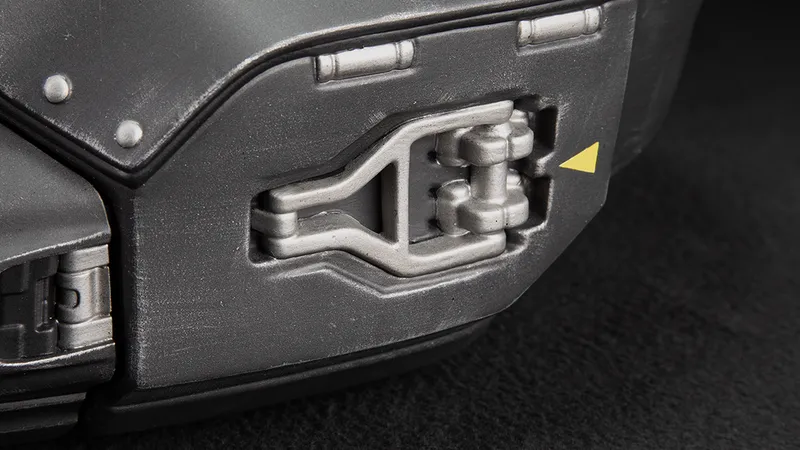 Helldivers 2 Tactical Helmets 1:1 Wearable focus on side of helmet detail Helldivers 2 Tactical Helmets 1:1 Wearable focus on side of helmet detail