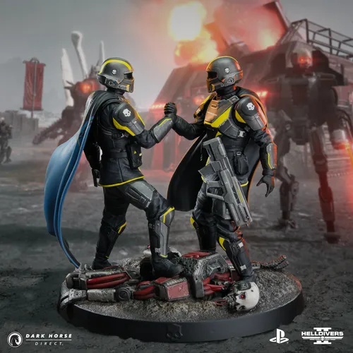 Dark Horse Direct, Sony Interactive Entertainment, and Arrowhead Game Studios present the exclusive Helldivers 2: Protectors of Democracy Premium Statue :: Dark Horse Comics