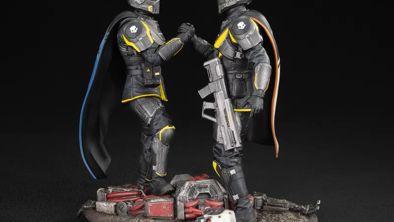 Helldiveres2 Protectors of Democracy Statue 2
