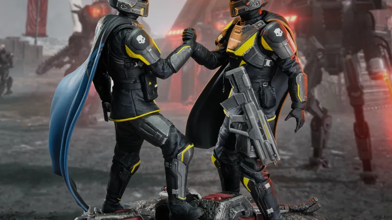 Helldiveres2 Protectors of Democracy Statue 1