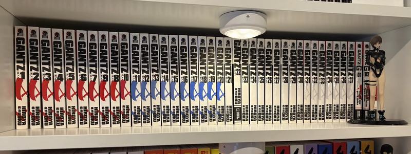 Collection of Gantz series paperbacks