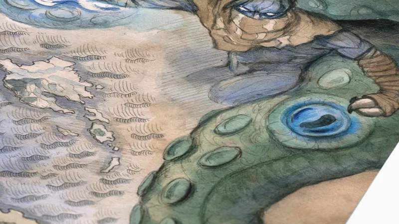 Legacy of Kain Nosgoth Map Print 5