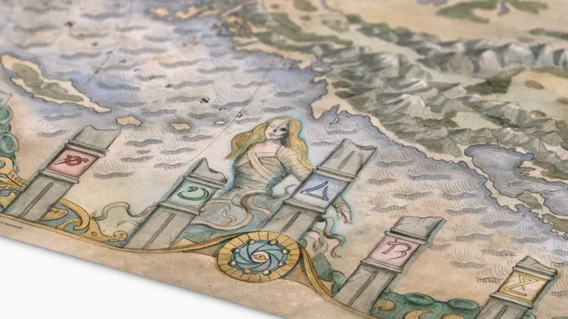 Legacy of Kain Nosgoth Map Print 4