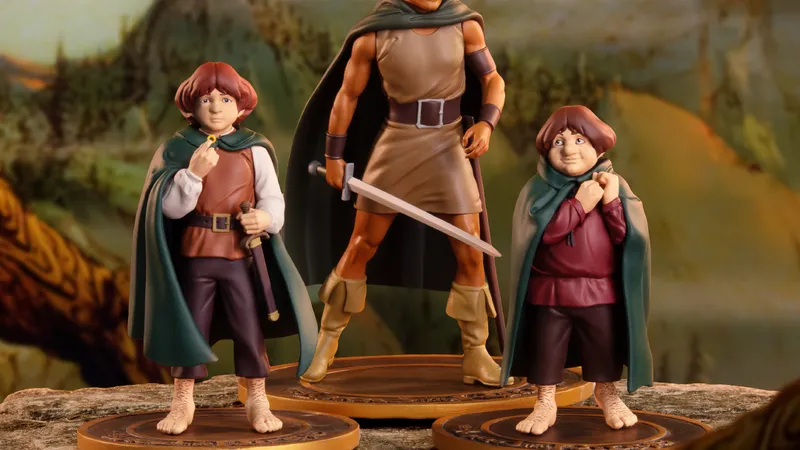Lord of The Rings Figure Set Image 1