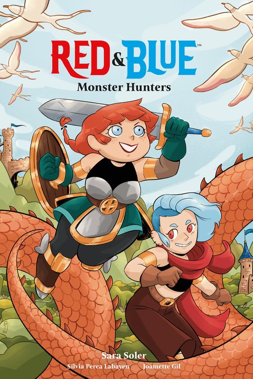 RedandBlue_MonsterHunters_Cover