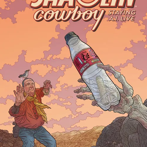JUST AS THE AMERICAN COMICS INDUSTRY ACTION RESERVES WERE NEARLY DEPLETED GEOF DARROW’S “SHAOLIN COWBOY” RETURNS TO END AN INFINITE WAR WE THOUGHT HE’D WON COMPLETELY! :: Dark Horse Comics