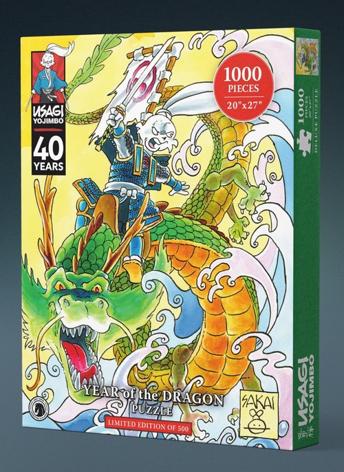 Usagi Yojimbo Puzzle with art by stan sakai