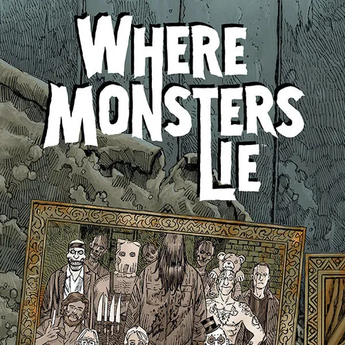 Collect All Three Story Arcs of Kyle Starks and Piotr Kowalski's Meta-Horror Series, Where Monsters Lie, for the First Tim in a New Omnibus Format